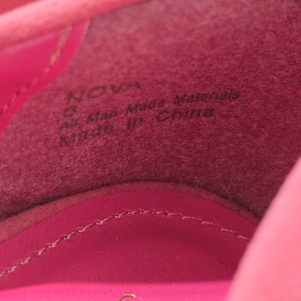 Fuchsia Ballerina Flats Shoes sz 7 - Picture 9 of 12